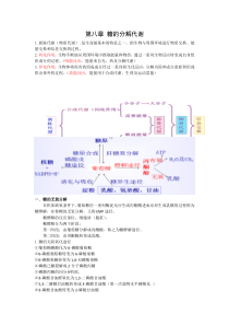 第八章糖的分解代谢