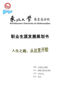 职业生涯规划6000字