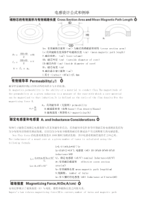 电感设计公式和例举