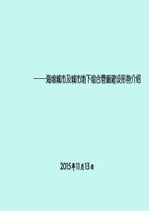 海绵城市及城市地下综合管廊建设形势讲义275页PPT(含做法图解 工程案例)_PPT