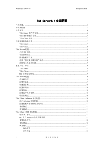 TSM6.1安装配置手册