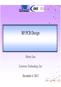 AWR_RFPCBDesign