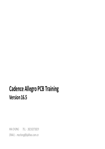 Cadence_Allegro_165_PCB彩图培训教程