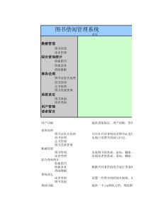 图书管理系统原型