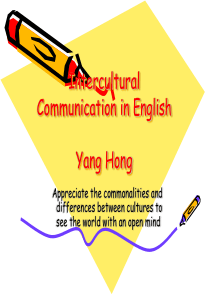 Intercultural Communication in English