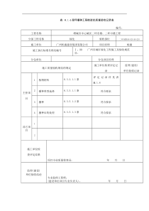 H.1.6草坪播种工程检验批质量验收记录表