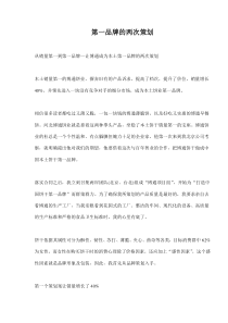 第一品牌的两次策划(doc7)(1)