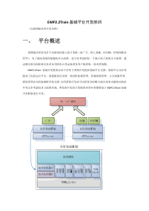 EMP2.2Train基础平台开发培训