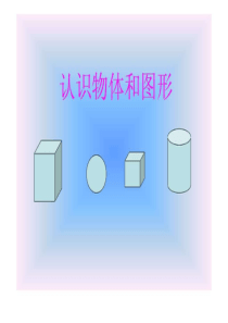 认识物体和图形课件