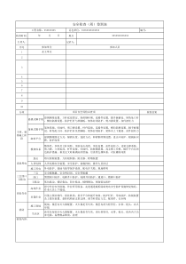 建筑工地安全周检表