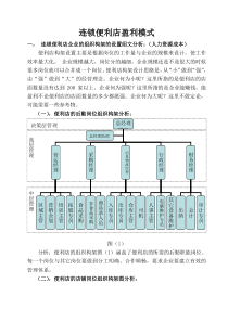 连锁便利店盈利模式分享