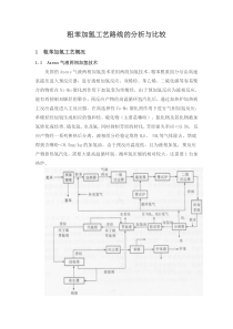 粗苯加氢工艺路线技术与比较