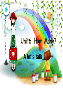 新版人教版三年级英语下册Unit6-how-many-A-lets-talk