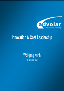 Innovation and Cost Leadership