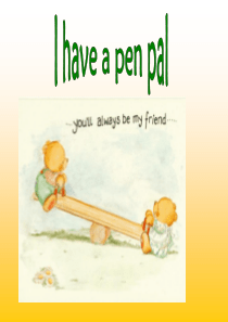 人教PEP版英语六年级上册《Unit 4  I have a pen pal》PPT课件之六