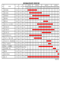 池州市40MWp光伏电站项目工程进度计划表