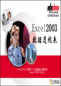 Excel03数据透视表操作与使用方法50