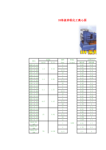 泵类产品样本（XLS13页）