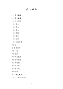 公文写作规范及常见错误