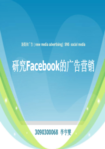 Facebook的广告营销