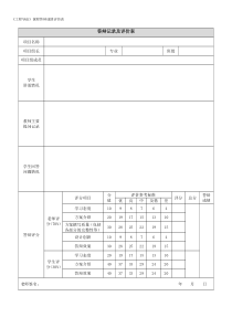 工程项目设计方案-模板-工程导论