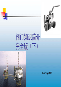 阀门知识简介完全版 - (下)