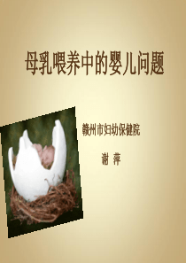 母乳喂养中的婴儿问题