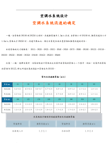 空调水系统设计