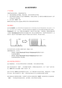 WDM基本原理简介