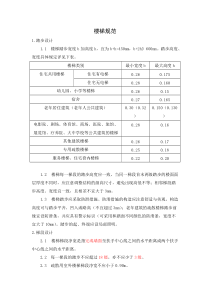 画楼梯施工图需要注意的规范-推荐下载