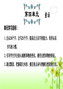 部编三年级下册语文总复习综合复习-第4单元复习