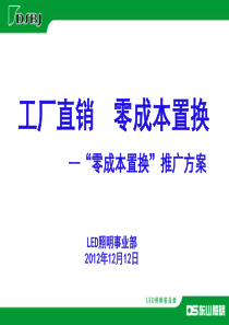 置换推广方案(简稿)