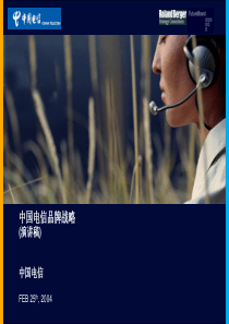 罗兰贝格中国电信品牌策划Feb25三稿-1（PPT42页）