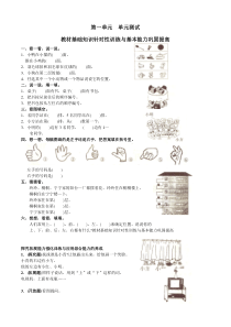 人教版一年级数学下册单元测试题集