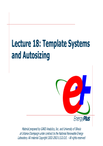 Lecture-18-Energyplus-Templates-and-Autosizing