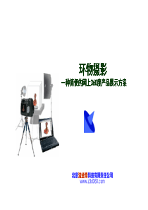 环物摄影：一种简便的网上360度产品展示方案