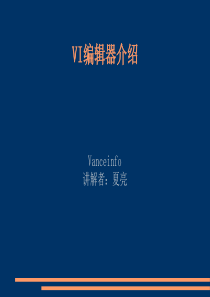 VI编辑器