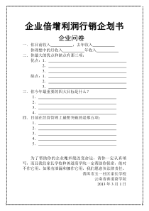 超级企业行销策划