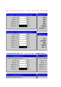 H、C、Z型钢常用计算程序