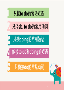 高中非谓语动词-只能接do doing to do的固搭总结