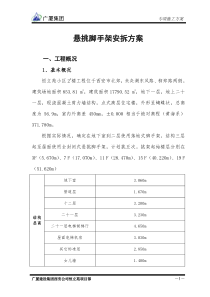 恒立苑小区2#楼脚手架施工方案正文