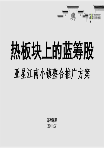 郑州亚星江南小镇整合推广方案