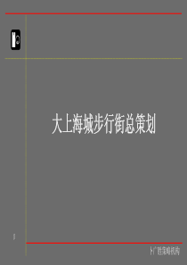 郑州大上海城步行街项目规划策划案_30PPT