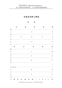 郑州正大世纪城市广场策划案