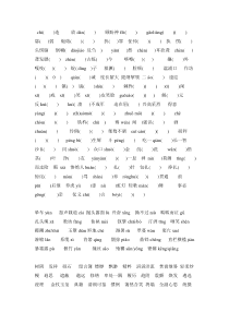 高中语文人教版必修三字音字形检测练习