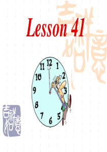 看听学第一册Lesson-41-42课件