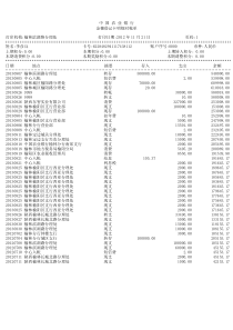 中国农业银行流水单