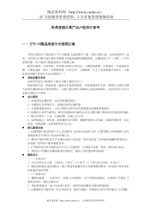 经典度假公寓产品户型设计参考