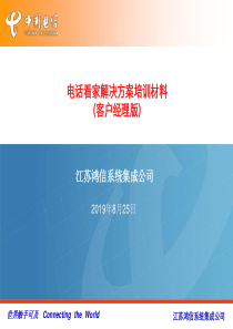 系统集成公司产品优劣势分析(ppt 43) 