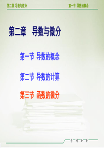 高等数学函数的微分教学ppt